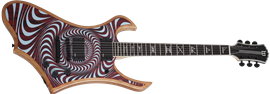 Wylde Audio Goregehn Cocobolo Psychic Bullseye 6-String Electric Guitar 2024
